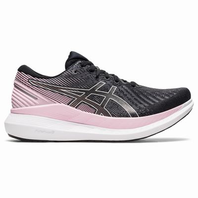 Női Asics Glideride 2 Futócipő AS4782560 Fekete/Rózsaszín